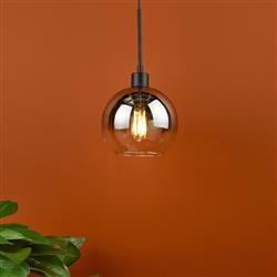 Lycia Ombre Globe Glass Single Pendant Fitting