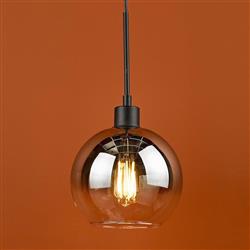 Lycia Ombre Globe Glass Single Pendant Fitting