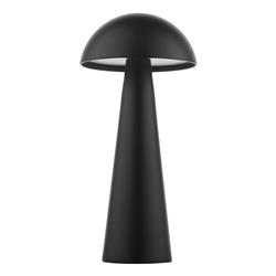 Lyle IP54 Matt Black LED Rechargeable Outdoor Touch Table Lamp LYL4222