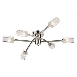 Morgan 6 Arm Ceiling Light