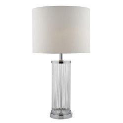 Olalla Polished Chrome Glass Rod Table Lamp OLA4350/X