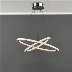 Orion LED Pendant Ceiling Light Chrome Finish ORI2550