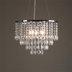 Pescara 5 Light Crystal Pendant PES0550