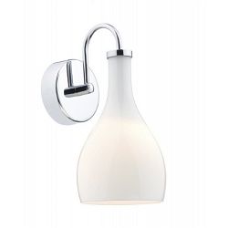 Soho White Single Wall Light SOH072