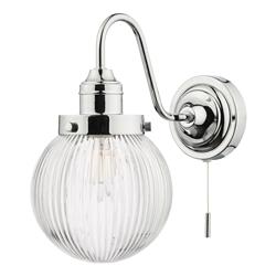 Tamara IP44 Bathroom Wall Light Polished Chrome TAM0750-IP44