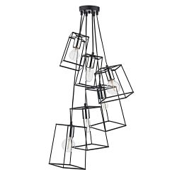 Tower 6 Light Ceiling Cluster Pendant