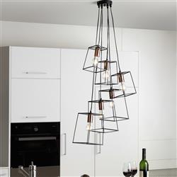 Tower 6 Light Ceiling Cluster Pendant