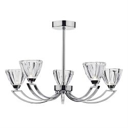 Vito Five Light Semi-Flush Light VIT0550