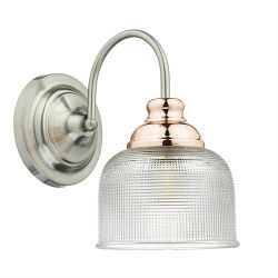 Wharfdale Single Wall Light Satin Chrome WHA0746