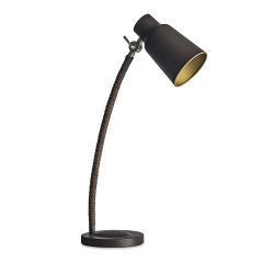 Funk Dark And Gold Brown Table Lamp 10-4755-CI-23