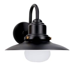 Avenue Black IP44 Outdoor Wall Light PX-0252-NEG