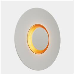 Big Bang White And Gold LED Wall Light 05-5085-BW-BW