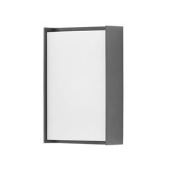 Block IP65 Anthracite LED Outdoor Wall Light PX-0454-ANT