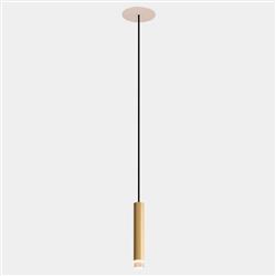 Candle Small Tube LED Recessed Pendant Fitting