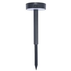 Cero IP54 Solar Outdoor LED Black Spike Light PX-0646-NEG