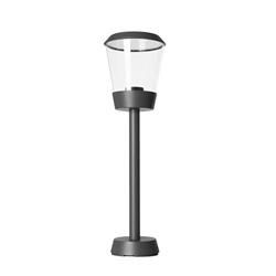 Elaine IP54 600mm High Urban Grey Outdoor Post Lamp PX-0502-ANT