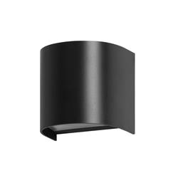 Foix Black IP65 Small Outdoor Wall Light PX-0546-NEG