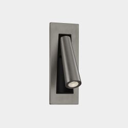 Gamma LED Steel Made Recessed Wall Reading Light