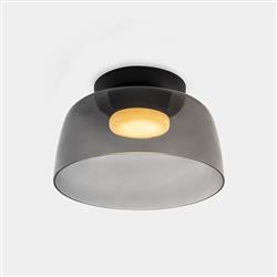 Levels 1 320mm Medium LED Glass Smart Semi Flush Fitting