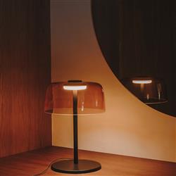 Levels 1 Medium LED 320mm Fume Smoked Table Lamp