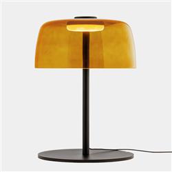 Levels 1 Medium LED 320mm Fume Smoked Table Lamp