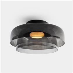 Levels 2 Smart LED 420mm Double Glass Semi-Flush Fitting