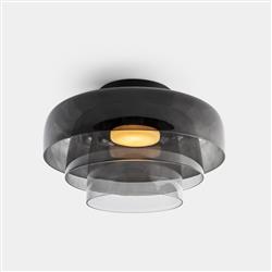 Levels 3 Smart LED 420mm Double Glass Semi-Flush Fitting