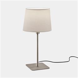 Metrica Steel Made Square Base Table Lamp