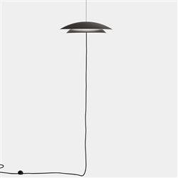 Noway LED Double Shade Steel Made Suspended Floor Lamp