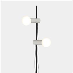 Nude Dual Adjustable Aluiminium Made Floor Lamp 