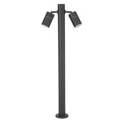 Pixa IP44 Black Outdoor Spotlight Post PX-0524-NEG