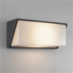 Quanta IP54 Black Outdoor Wall Light PX-0644-NEG