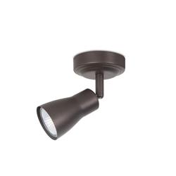 Safran Brown Single Wall or Ceiling Spotlight DE-0225-MAR