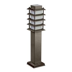 Siljan IP55 Rusty Brown Outdoor Post Lamp PX-0029-MAR