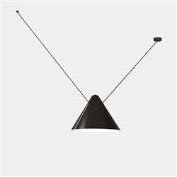 Super Attic 1250mm Black Cone Pendant Fitting 00-8365-05-05