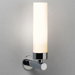 Tube 120 IP44 Polished Chrome Wall Light 1021001