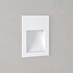 Borgo 90 White Recessed LED Wall Light 1212004