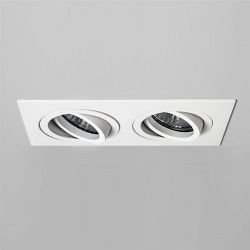 Taro Fire Rated White Twin Recessed Downlight 1240032