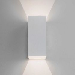 Oslo IP65 160 Outdoor White Wall Light 1298006