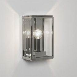 Homefield 130 Polished Nickel Outdoor Wall Light 1095014