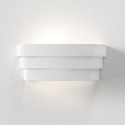 Amas 320 White Plaster Wall Light 1431001