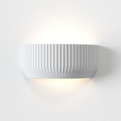 Blend White Plaster Wall Light 1439001