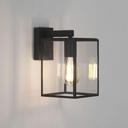 Box Lantern 270 LED Lantern Porch Wall light Black Finish 1354003