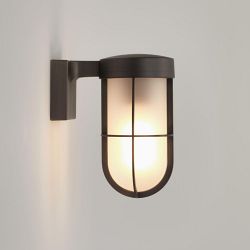 Cabin IP44 Frosted Outdoor Wall Light