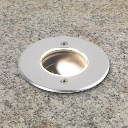 Chromarty 100 IP67 Brushed Stainless Steel Walkover Light 1378005