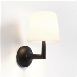 Ella White Porcelain Glass Shade Single Wall Light 