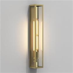 Harvard 500 IP44 Large Natural Brass Outdoor Wall Light 1402006