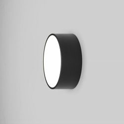 kea Black Round IP65 Outdoor Wall Light 1391002