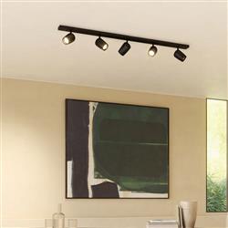 Koto 5 Light Matt Finished Ceiling Mounted Bar Spotlight