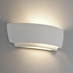 Kyo Single White Ceramic Wall Washer 1301001